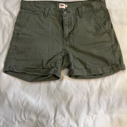 Levi’s Green Jean Shorts Size 29
