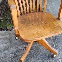 Vintage Bankers Chair/ Lawyer Chair/ Accountant Chair