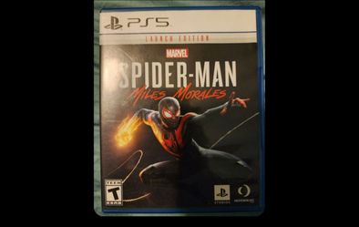 Spiderman Miles Morales launch edition PS5