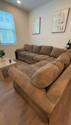Brown couch