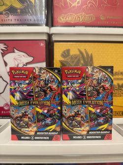 Mega Evolutions Booster Bundle Pokemon