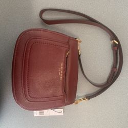 Brand NEW Marc Jacobs Sultry Red Leather Purse Handbag Messenger Crossbody
