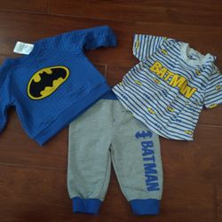 Baby Boy Batman Set
