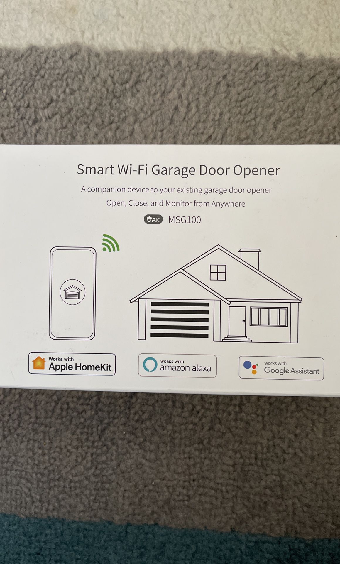 Meross Smart Wi-fi Garage Door Opener