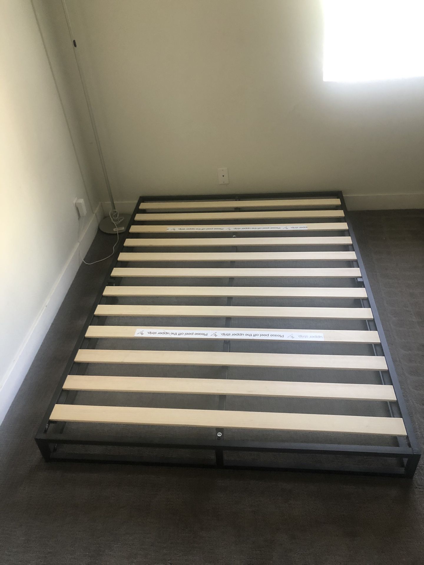 IKEA full size mattresses and bed frame