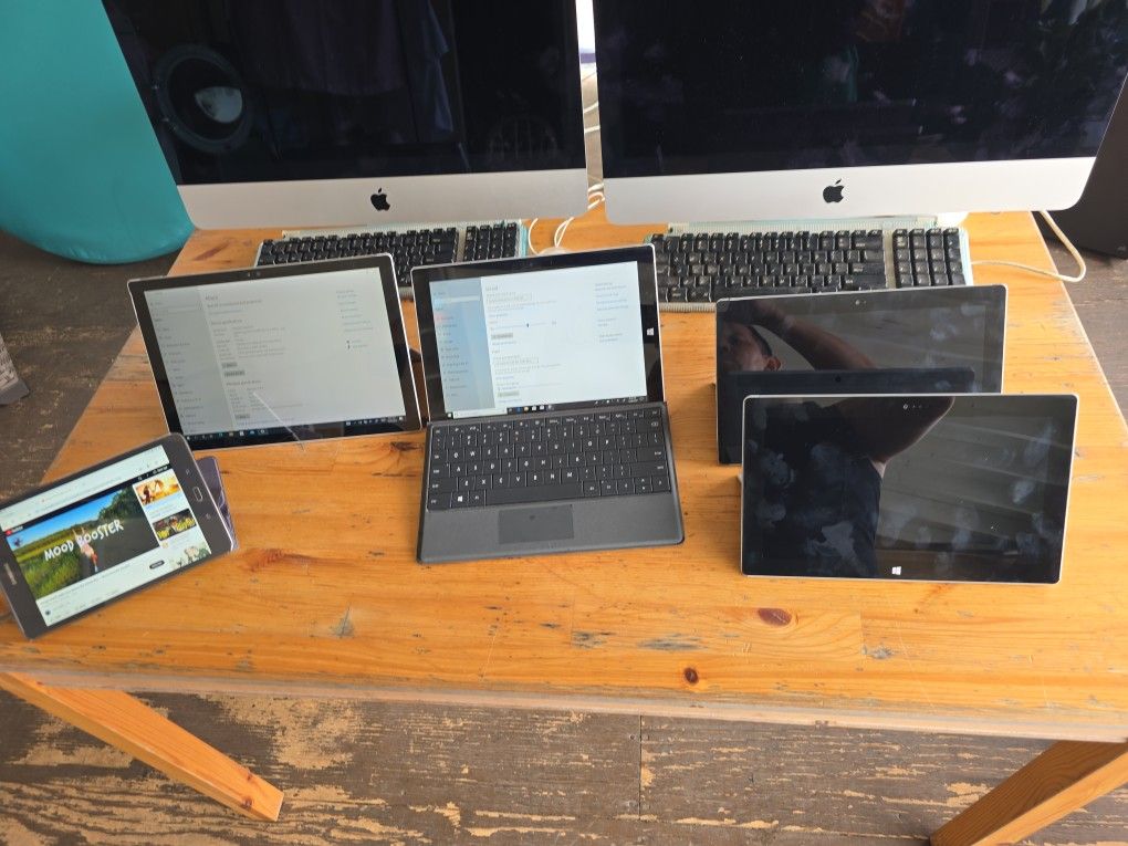 5 Tablets (SurfaceSamsung)