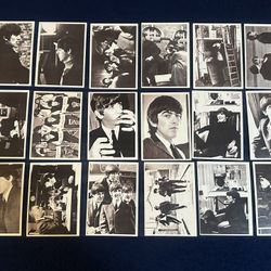 Vintage 1964 Beatles Movie "A Hard Day's Night" Trading Card Set…Partial 18 out of 55 in Set