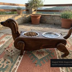 Pet Food Decorative Holder 