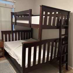 Sturdy Heavy Wood Costco Bunk Beds... If It's Posted It's Available 