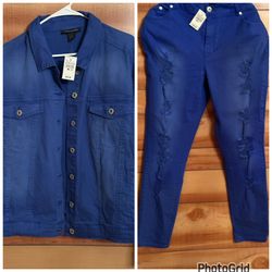 Brand new Plus Size Jean Outfit