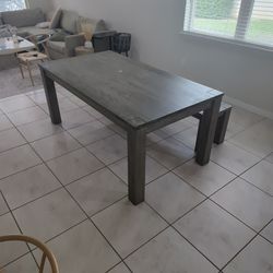 Kitchen Table with Bench