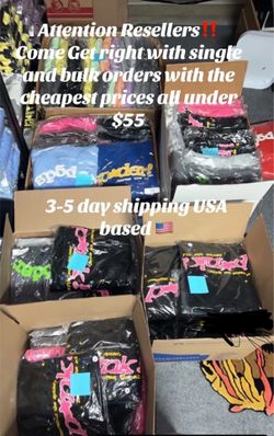 All Spider and Denim Colors in stock with 3-5 day shipping