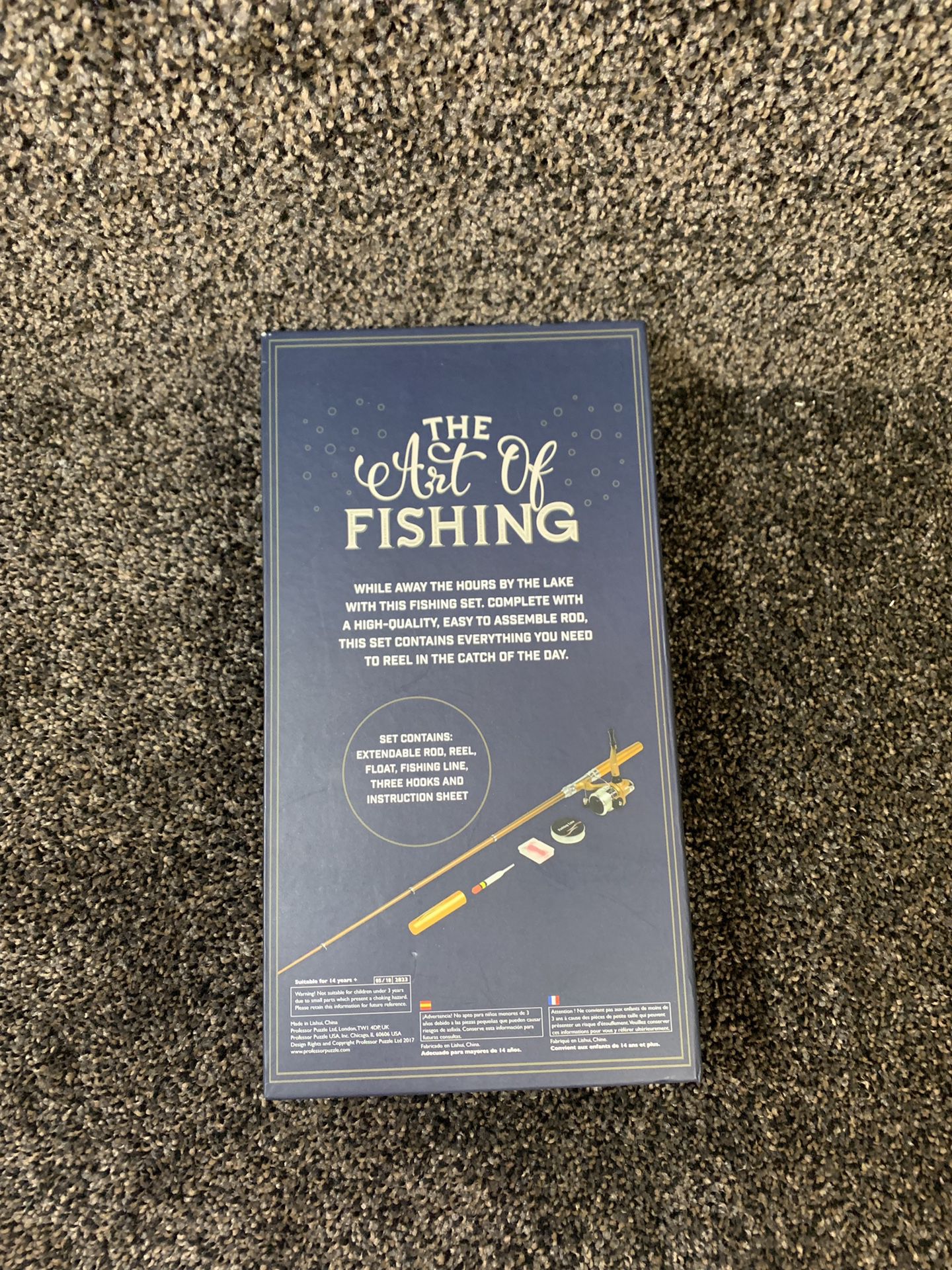 New in Box The Art of Fishing Gentleman's Series Set Details: Set Contains  Extendable Rod, Reel, Float, Fishing Line, 3 Hooks and Instructions Sheet  for Sale in Dundalk, MD - OfferUp