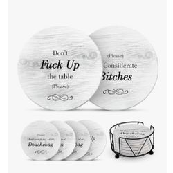 Coasters With funny saying