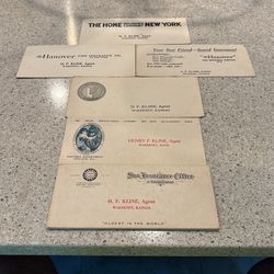 Vintage ink blotters $1.00 each