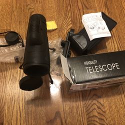 New-Never Use HIGH-QUALITY TELESCOPE - Field of Vision is Infinite and Wonderful. Binocular, Jumelles, Fernglaser. 