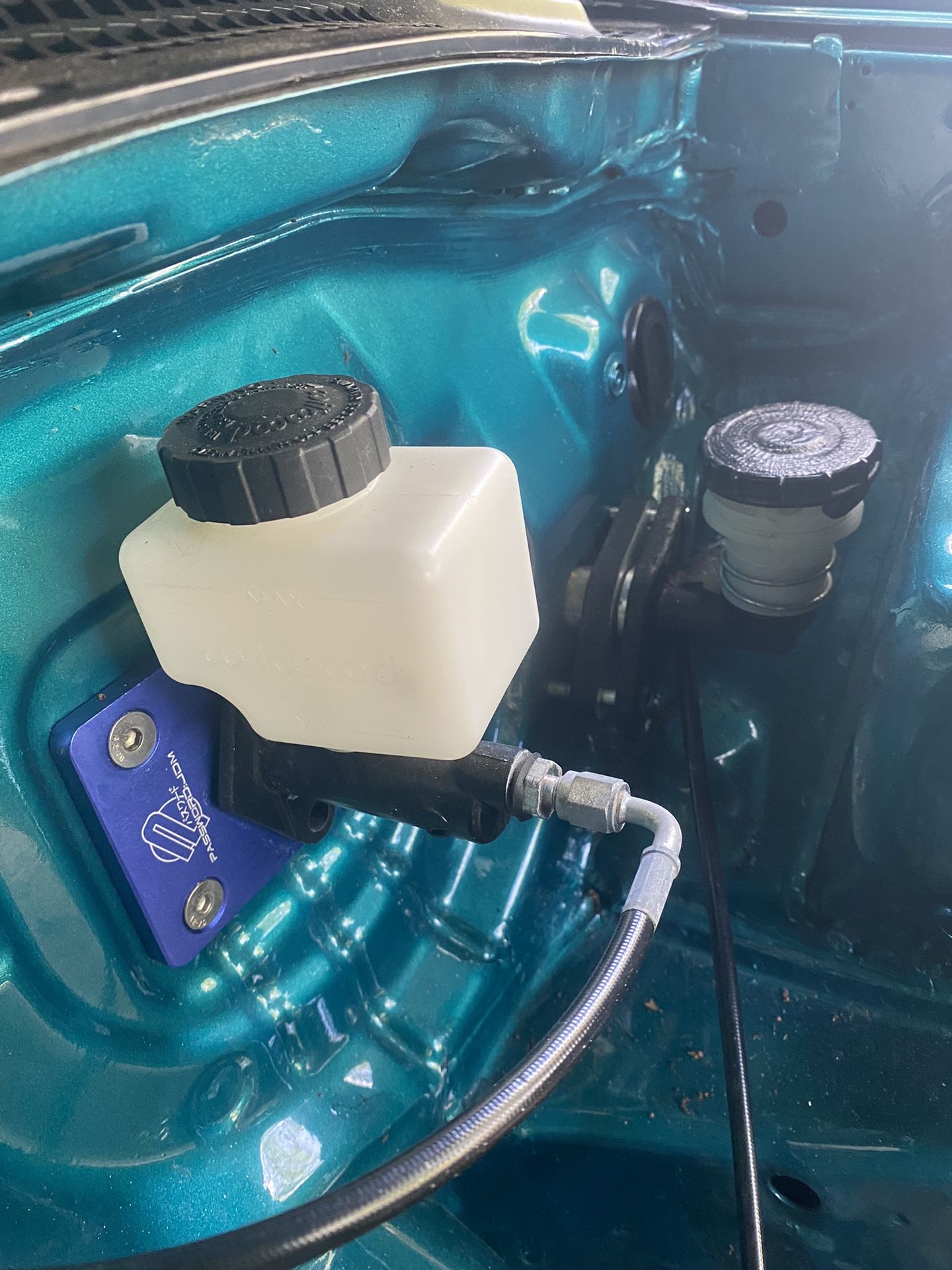**HONDA CIVIC EG/ INTEGRA DC-Wilwood Brake Booster Delete Kit, Never Used With Pre-owned OEM S2000 Clutch Master Cylinder (Free)**