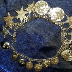 .925 Silver Charm Bracelet