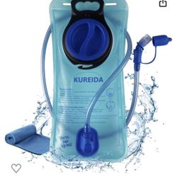 KUREIDA Hydration Bladder 2 Liter Leak Proof Water Reservoir 