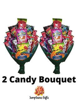 Large Candy Bouquet, Birthday Gifts, Gift Basket , Edible Gift, Custom Gift

 Thumbnail