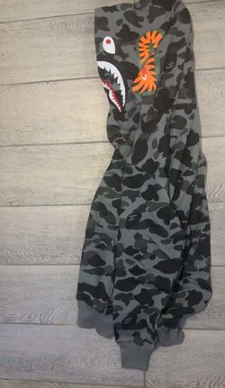 Bape jacket zip up