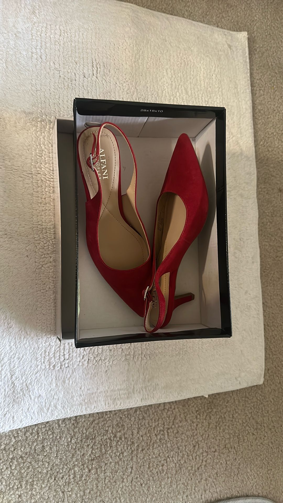 Red Small Heels