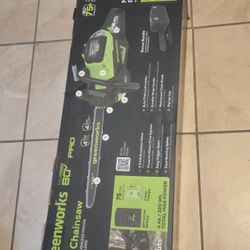 Electrical Greenworks,  Chainsaw, For Gardening 