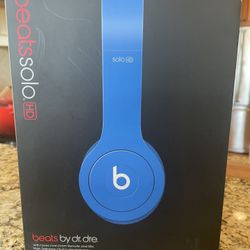 Beats Solo HD Headphones Blue