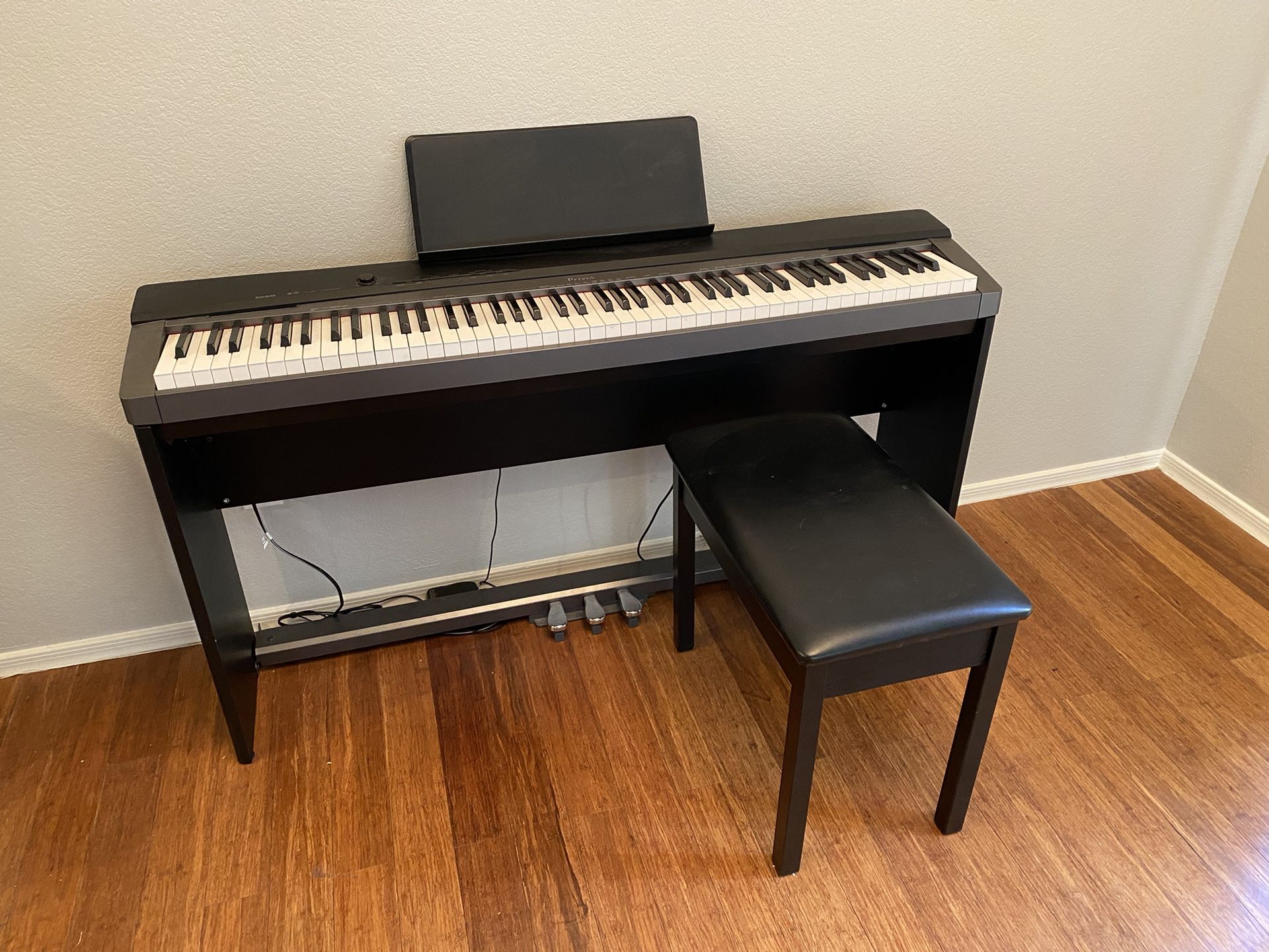 Casio PX-130 Piano Keyboard With Stand And Seat