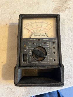 Simpson  vintage 160 analog multimeter