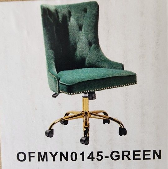 *** BRAND NEW- GREEN OFFICE CHAIR ***