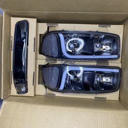 GMC Sierra Headlights 