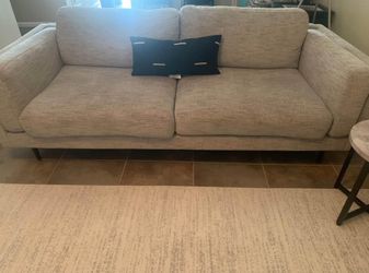 MUST SELL - LIKE NEW Gray 87" Sofa