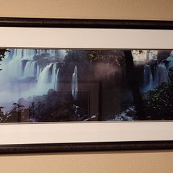 Thomas Mangelsen photograpy 'Thunder in the rain forest' double matted & framed