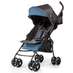 Baby Stroller - Blue/black