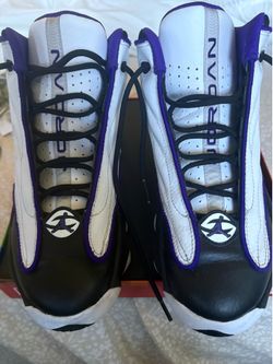 Air Jordan 13 Lakers White Purple Black – women[5.5y]