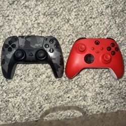 Used PS5 And Xbox One Controllers