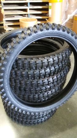 Motorcycle, bike tires size 70/100-19 new