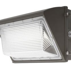 Brand new 120W LED Wall Pack Light with Dusk to Dawn Photocell,18000LM 5000K Daylight,AC100-277V Input,800W HPS/HID Replacement, Warehouses,Industrial