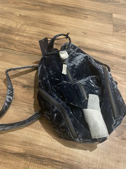 Rebecca Minkoff Julian Convertible Crushed Velvet Backpack