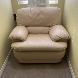 2-Person Sofa With Ottoman and  A 1-Person Chair
