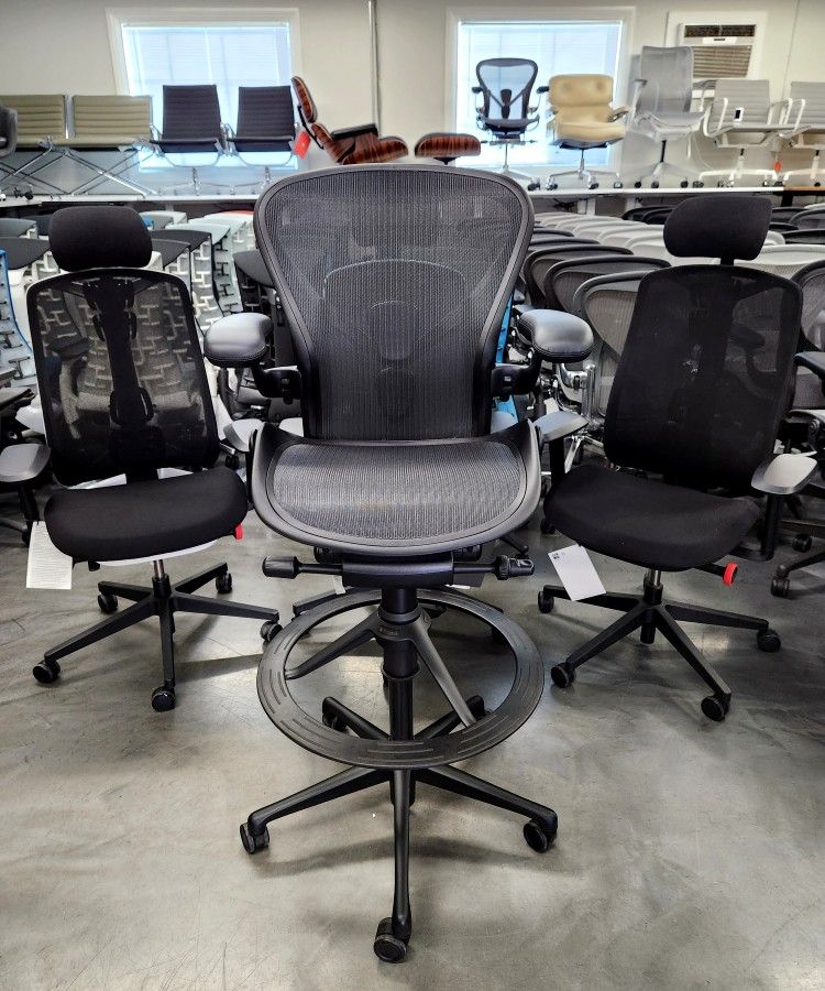 Drafting Chair Tilt Limiter And Seat Angle Aeron ?BRAND NEW