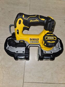 New mini dewalt band saw.