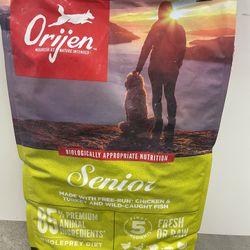 Orijen Senior Dog Food 25lb 