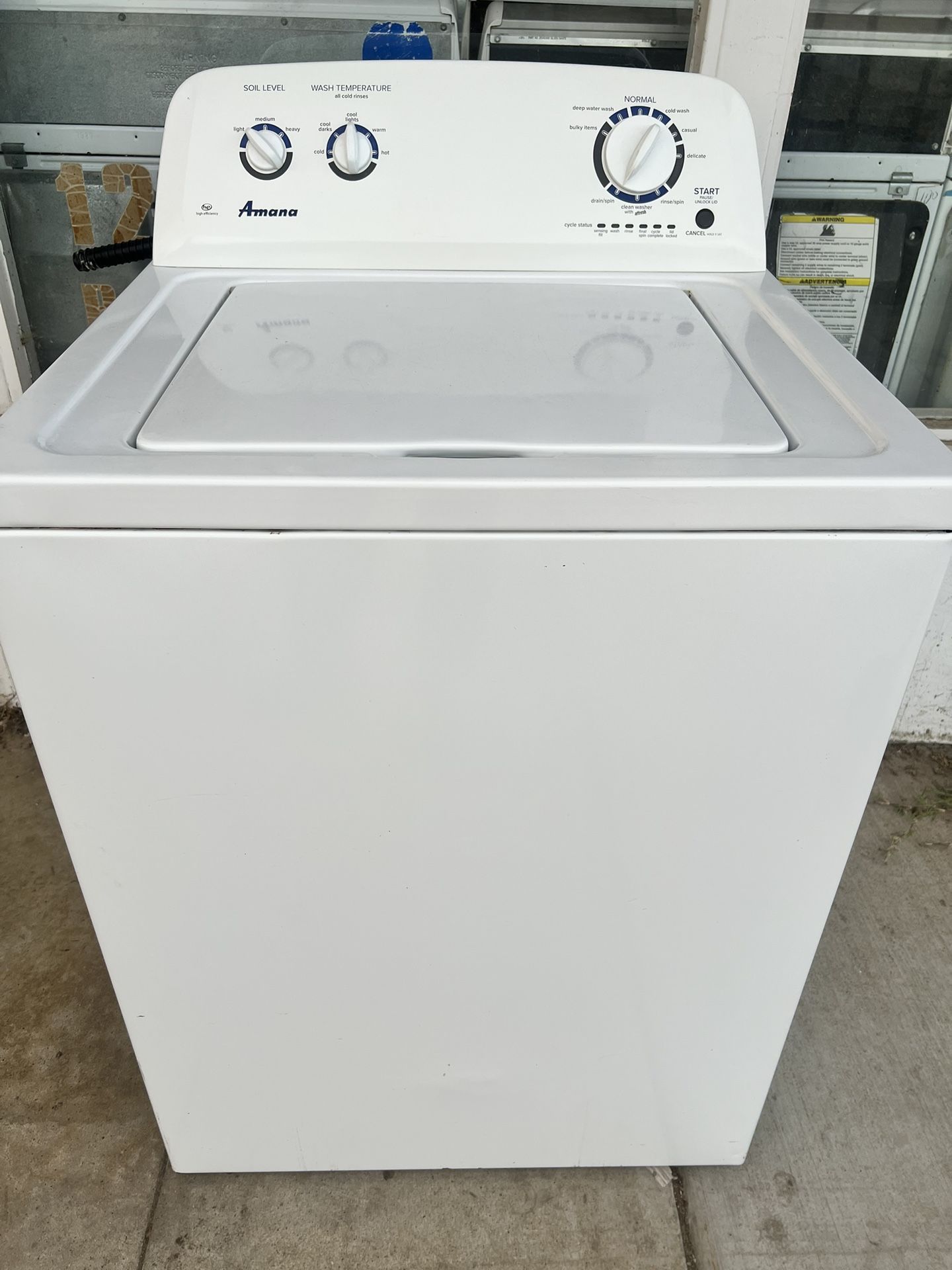 Amana Washer