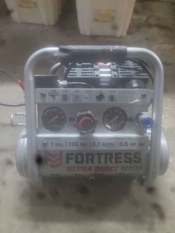 Fortress Ultra Quiet 1 Gal Air Compressor