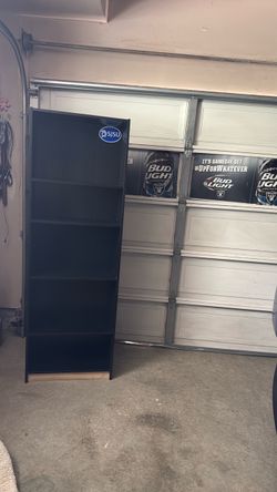 Black 5 shelf to storage and display