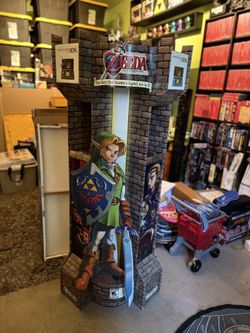 The Legend of Zelda: Ocarina of Time 3D Link Castle Cardboard Standee / Stand-up
