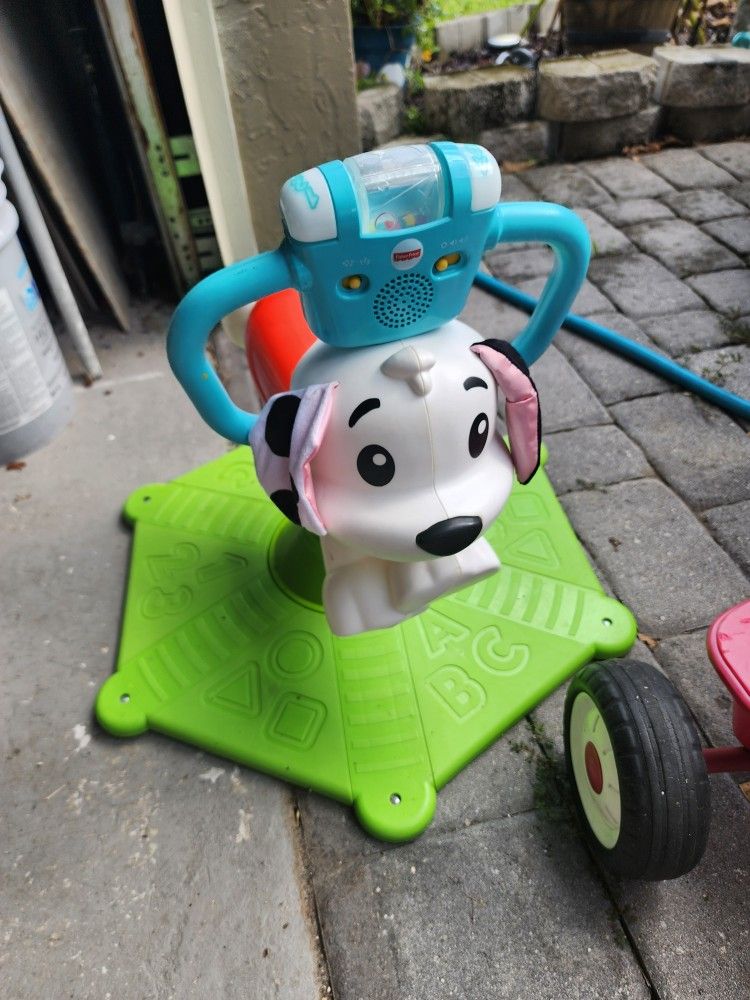 Fisher Price Bounce And Spin