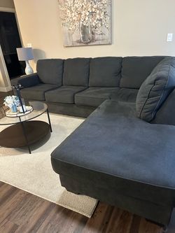 Sectional sofa with tables